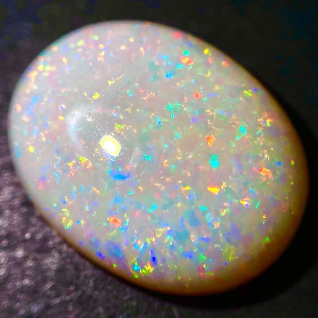 . color exceptionally effective!!* natural opal 5.671ct*m approximately 16.0×12.5mm loose unset jewel gem jewelry jewelry opal