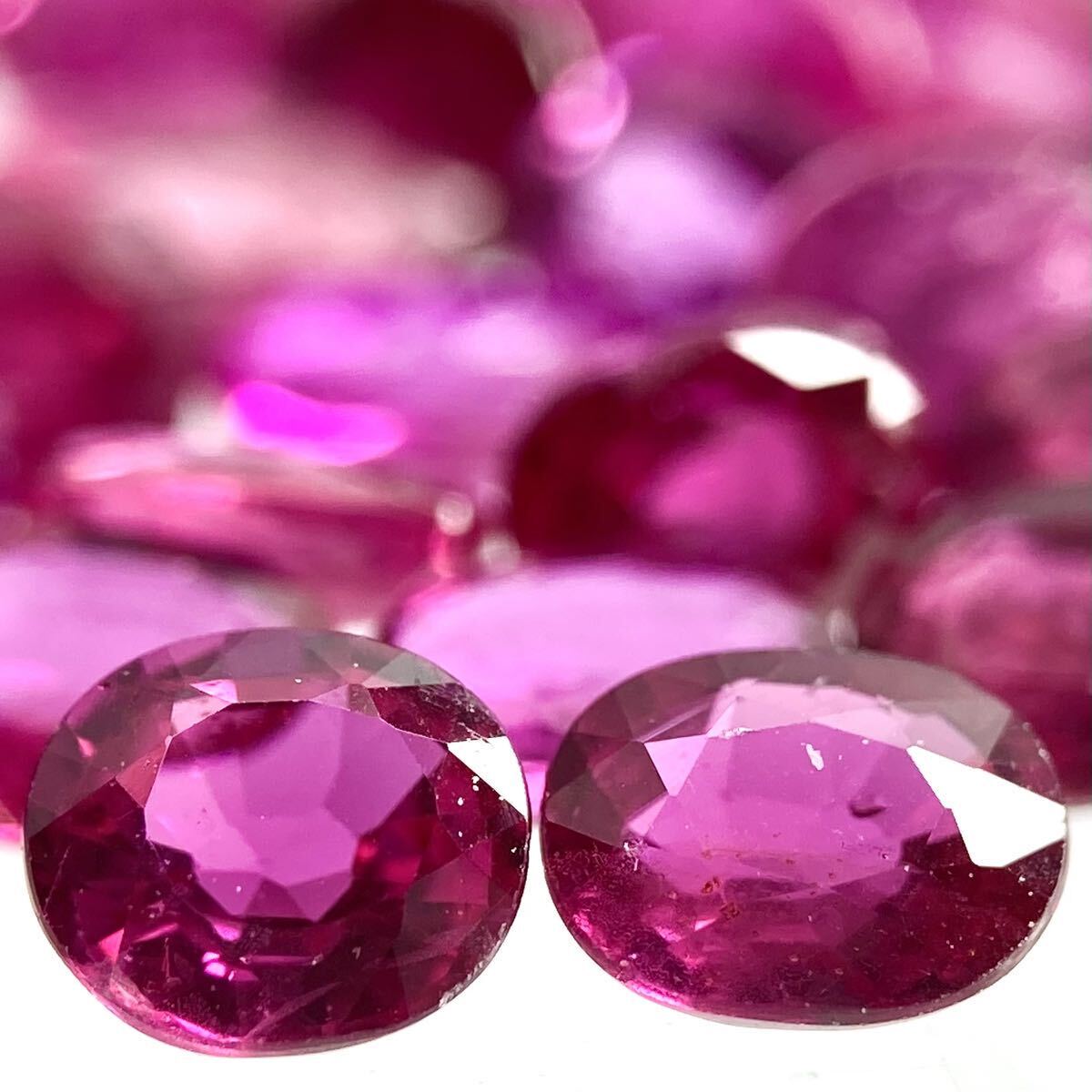 ●天然ルビーおまとめ●m 20ct 裸石 宝石 ruby コランダム 紅玉 jewelry corundum ジュエリー ②_画像2