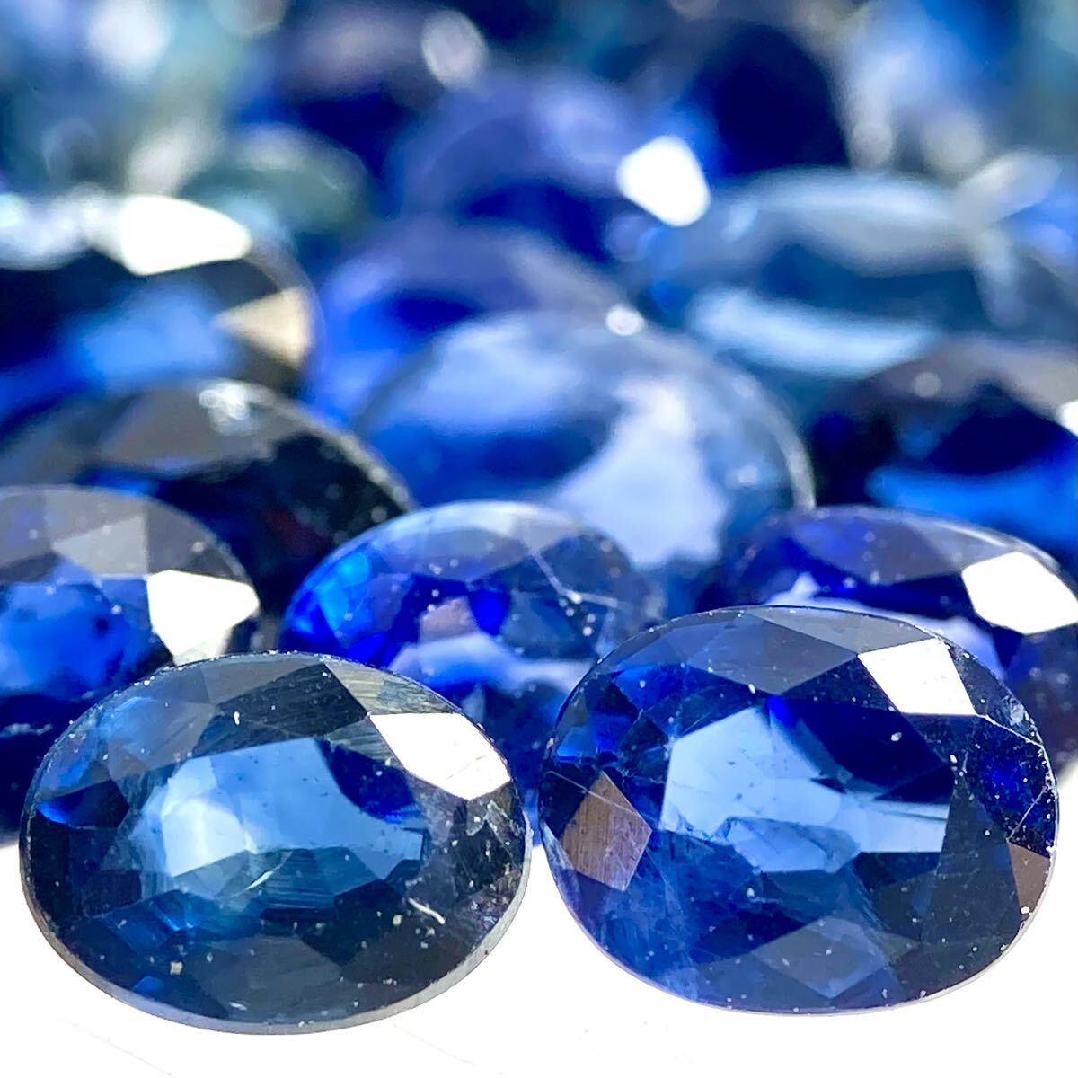 ●天然サファイアおまとめ●m 20ct 裸石 宝石 Sapphire sapphire サファイア コランダム 藍玉 jewelry ジュエリー ②_画像2