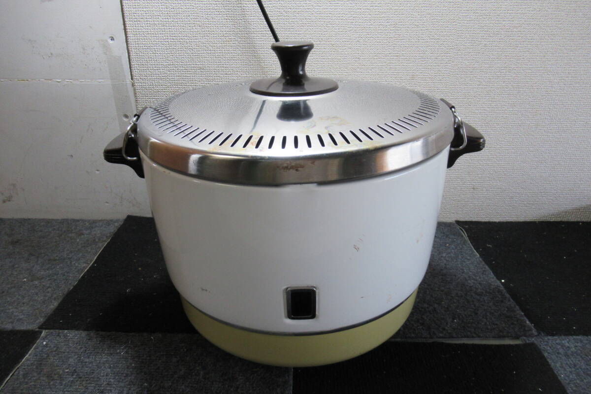 棚12.B1469 Paloma パロマ ガス炊飯器 LPガス用 PR-300F 炊飯器 業務用 現状品_画像3