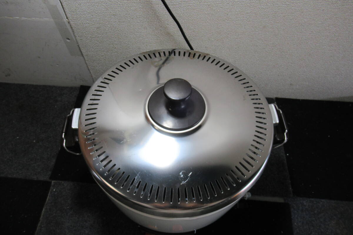 棚12.B1469 Paloma パロマ ガス炊飯器 LPガス用 PR-300F 炊飯器 業務用 現状品_画像4