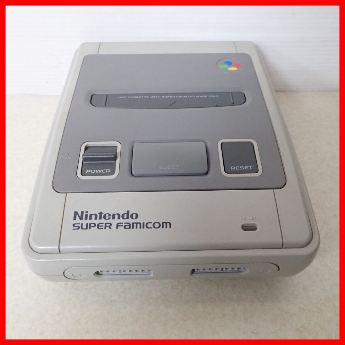 рабочий товар SFC Hsu fami корпус SHVC-001 с ящиком + Chrono * выключатель и т.п. soft 3 шт. комплект Nintendo nintendo [20