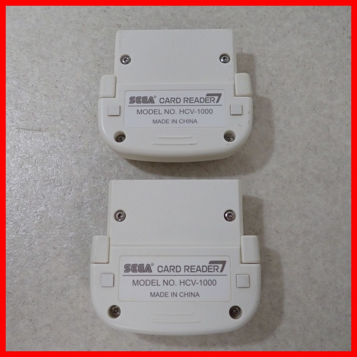  operation goods Nintendo DS card reader HCV-1000 together 2 piece set SEGA Sega [PP