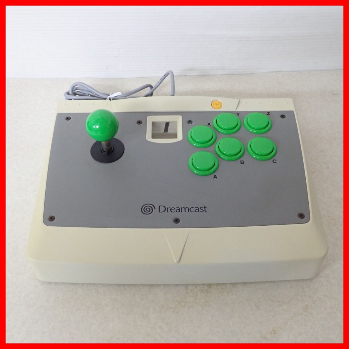 動作品 DC ドリームキャスト アーケードスティック HKT-7300 Dreamcast ドリキャス アーケードコントローラー SEGA【20の画像1