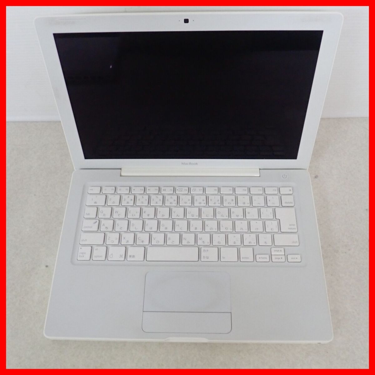 ☆Apple ノートPC MacBook A1181 2006/2007年製 2台セット 部品取り パーツ取り アップル HDD欠品 ジャンク【20の画像6