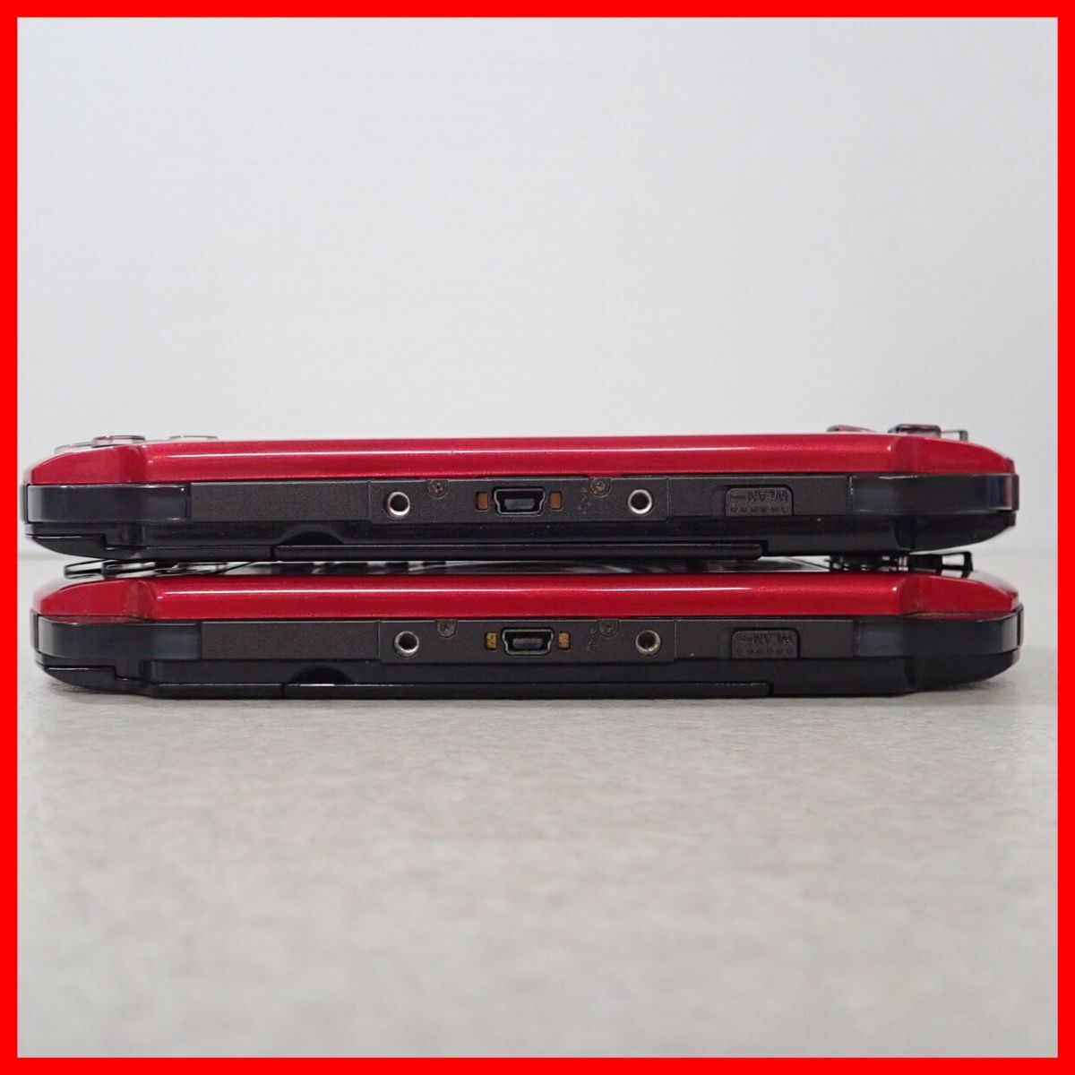 PSP PlayStation * портативный корпус PSP-3000 красный / черный VALUE PACK совместно 2 шт. комплект SONY коробка мнение есть первый период . settled Junk [20