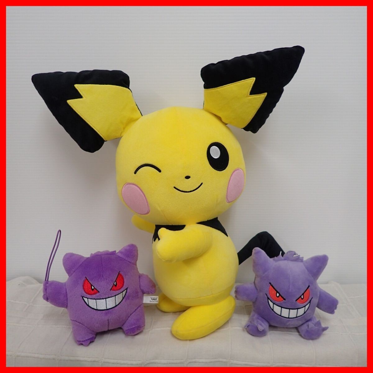 ∂ポケットモンスター ぬいぐるみ ピチュー/ゲンガー/ゼニガメ/チコリータ/コダック/ルカリオ 等 まとめて23点セット ポケモン【60の画像2