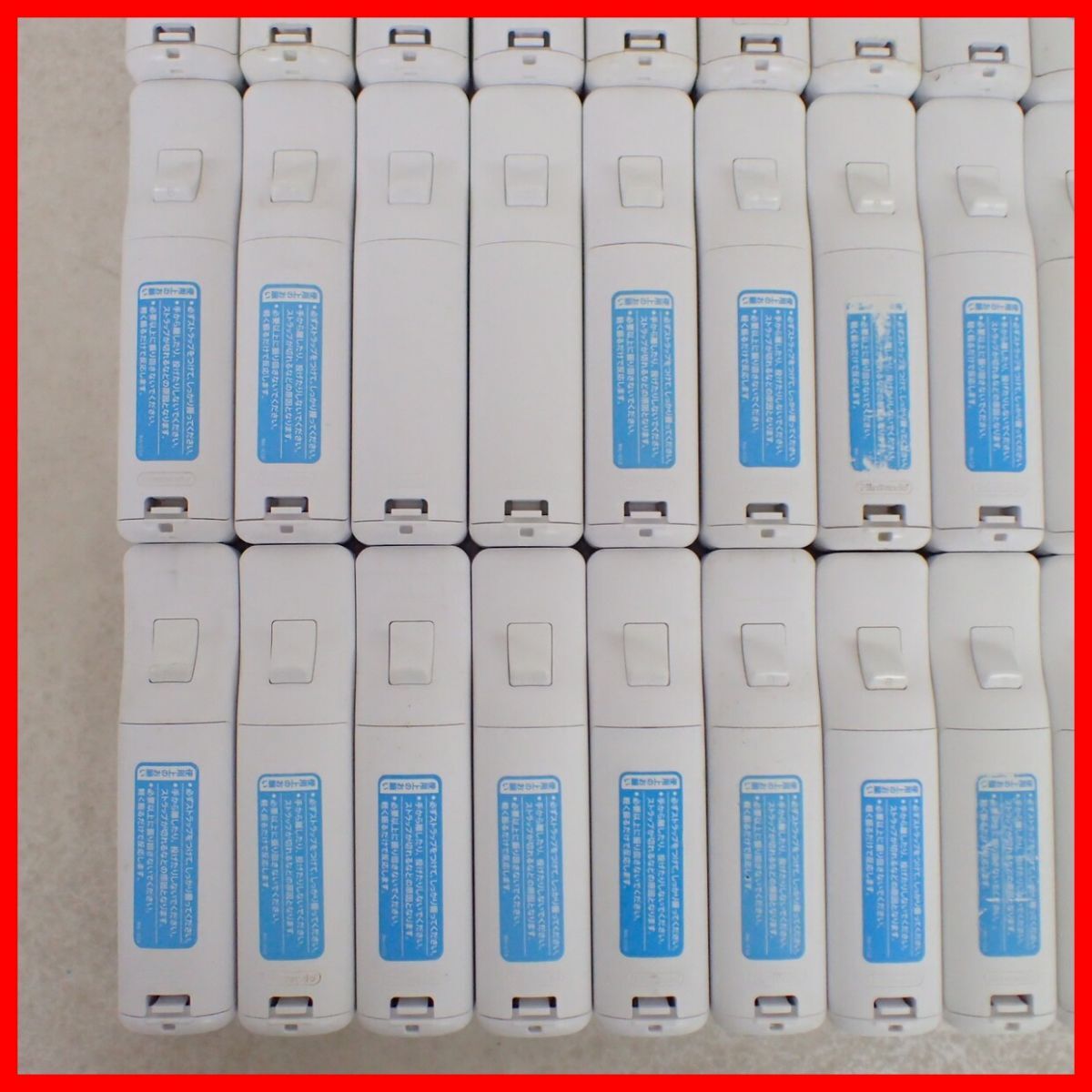 Wii дистанционный пульт управление RVL-003 белый совместно 50 шт много комплект nintendo Nintendo[20
