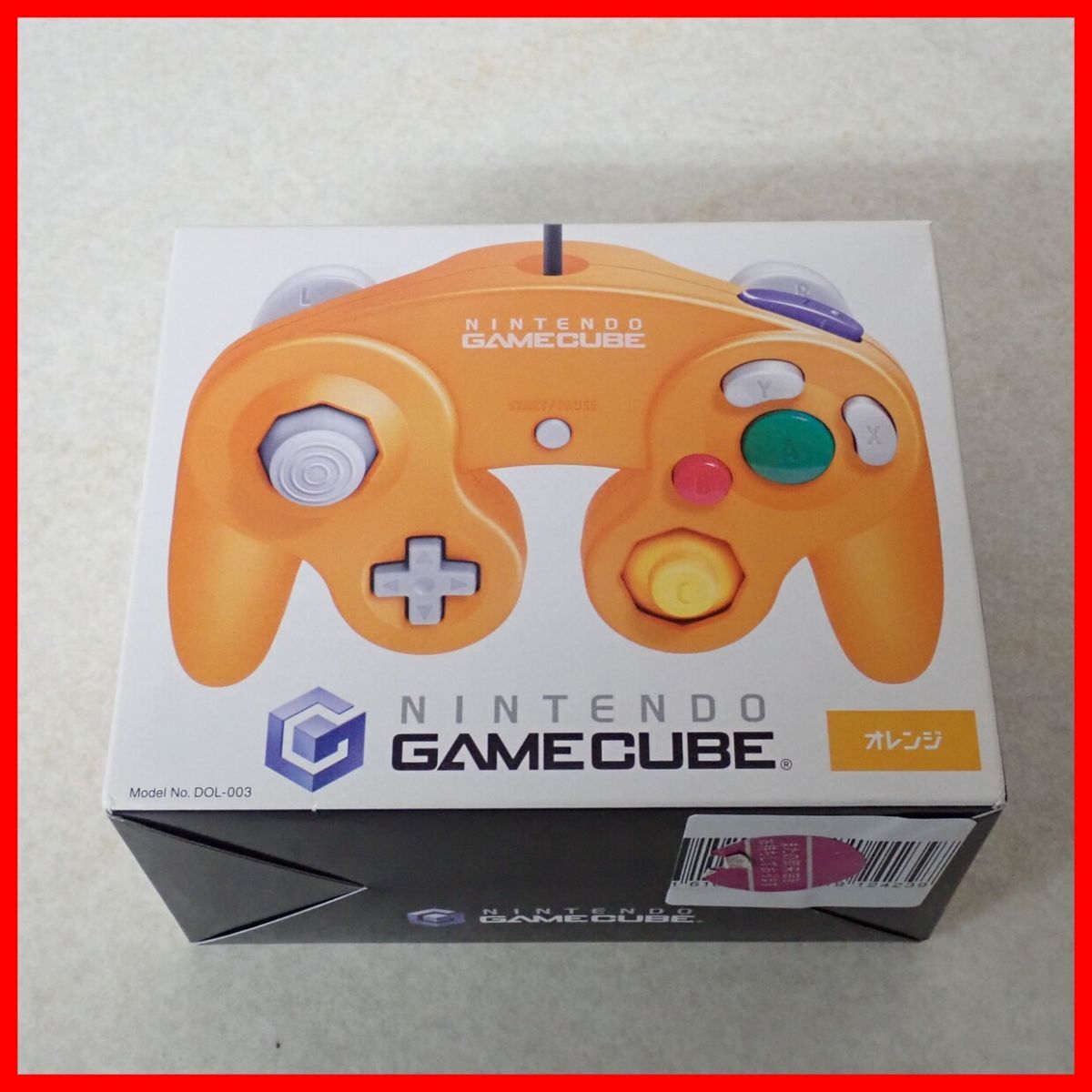 * unused GC Game Cube controller latter term type DOL-003 orange box attaching nintendo Nintendo[10