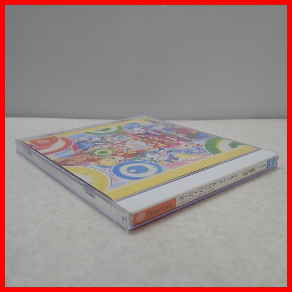 Φ operation guarantee goods DC Dreamcast super puzzle Fighter II X four matching service CAPCOM Capcom box opinion post card attaching [PP