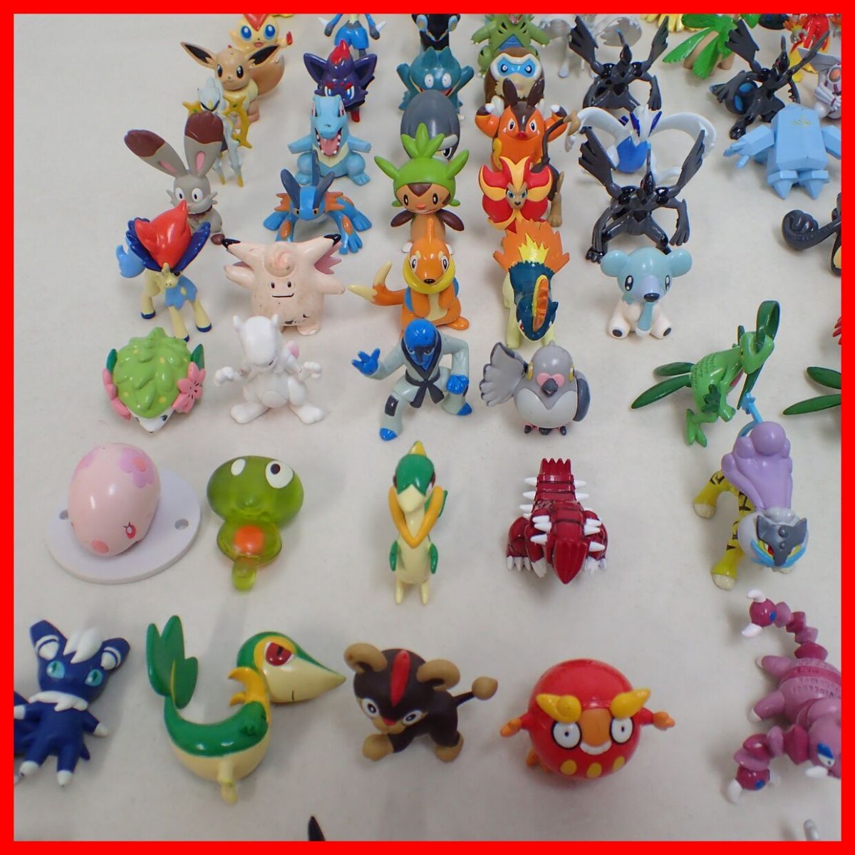 ∂ Pokemon figure monster collection clear contains Pikachu / acid kn/resi Ram etc. 100 point large amount set monkoreTOMY Tommy [10