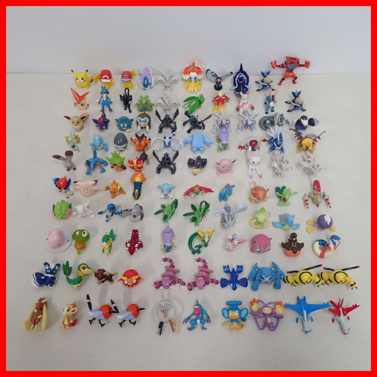 ∂ Pokemon figure monster collection clear contains Pikachu / acid kn/resi Ram etc. 100 point large amount set monkoreTOMY Tommy [10