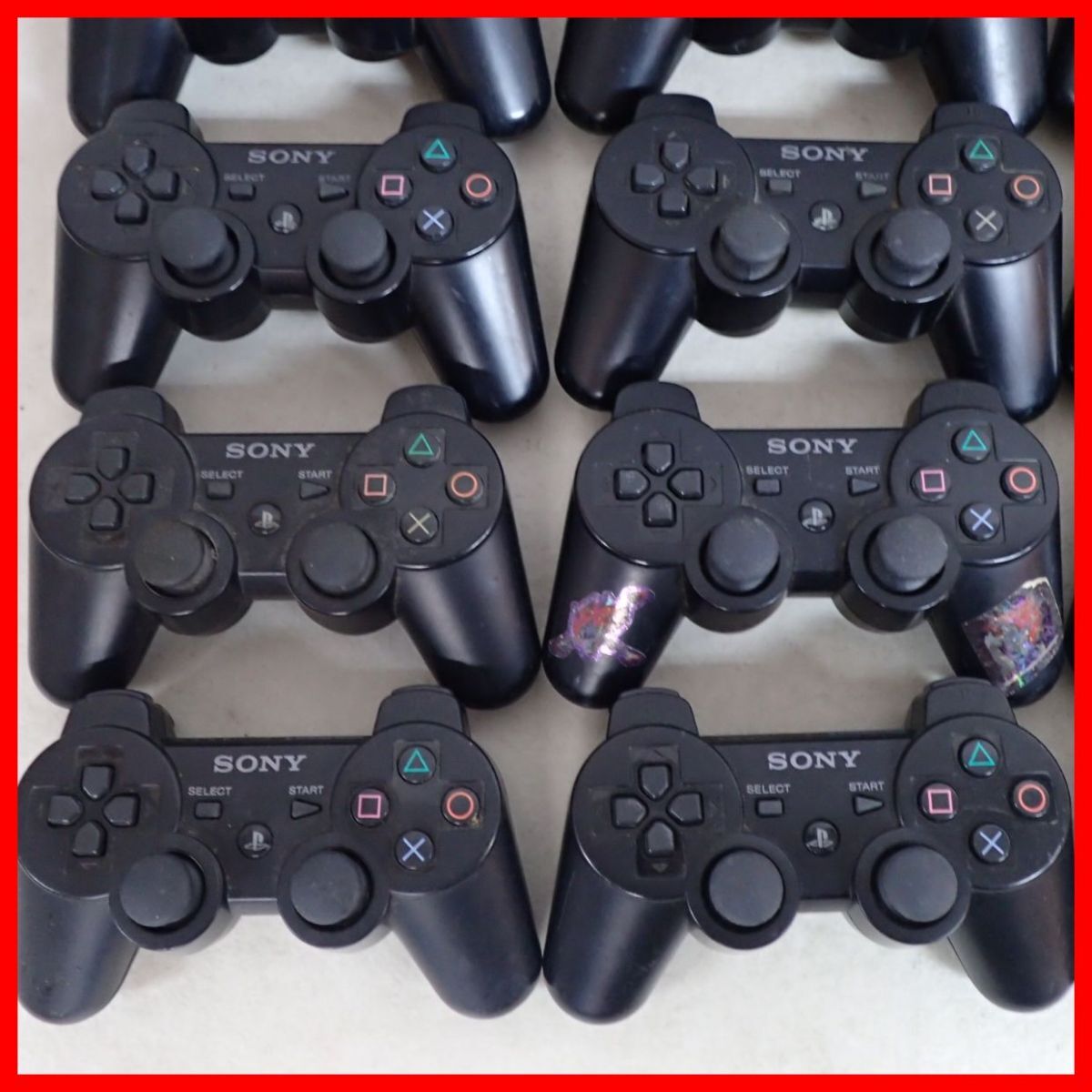 PS3 PlayStation 3 wireless controller dual shock 3 together 20 piece large amount set [20