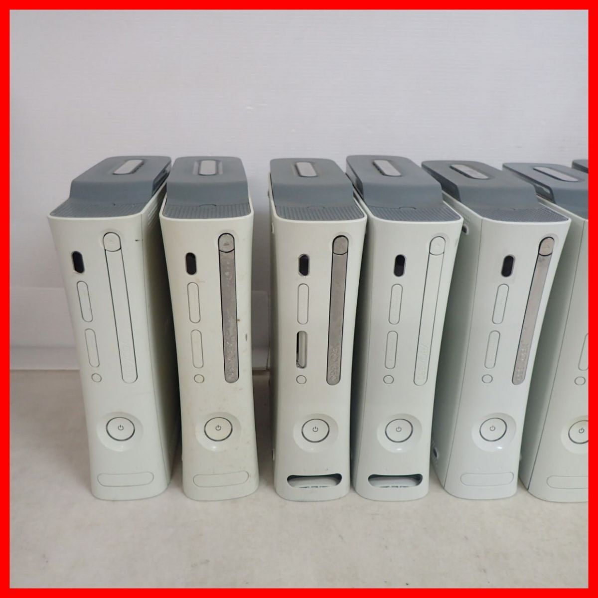 XBOX360 корпус 9 шт. + HDD9 шт + AC9 шт + AV9 шт + периферийные устройства управление 9 шт совместно много комплект Microsoft[BA