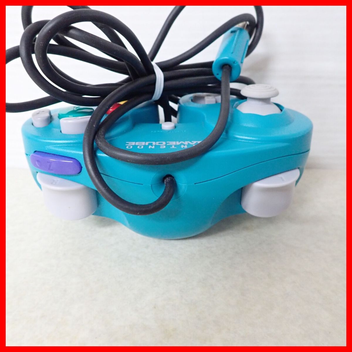 * operation goods GC Game Cube controller emerald blue box attaching DOL-003 nintendo Nintendo[10