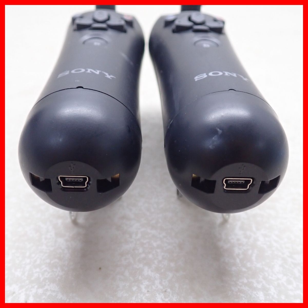 PS3 プレステ3 PlayStation Move ナビゲーションコントローラー CECH-ZCS1J まとめて2個セット SONY ソニー 通電のみ確認【10_画像3