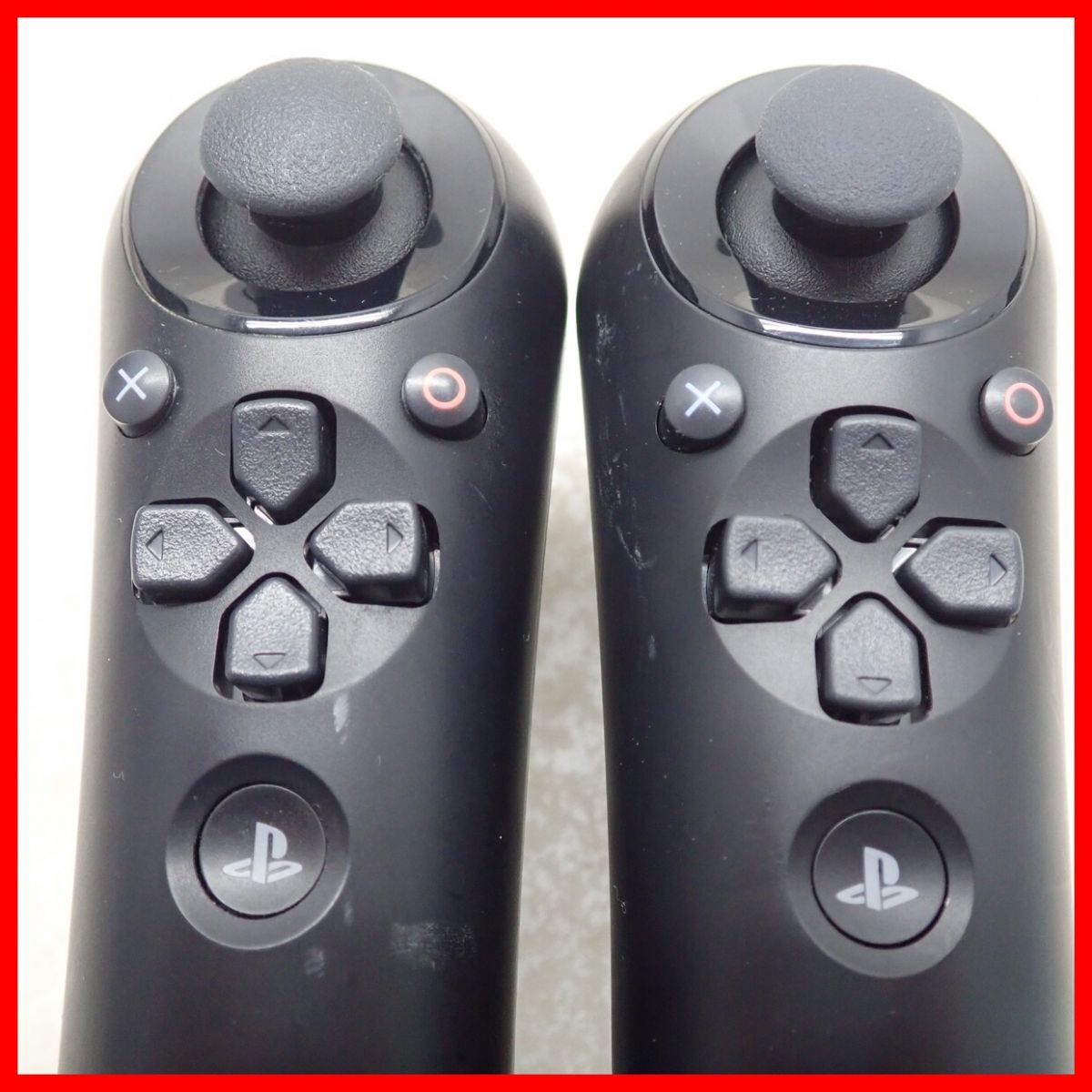 PS3 プレステ3 PlayStation Move ナビゲーションコントローラー CECH-ZCS1J まとめて2個セット SONY ソニー 通電のみ確認【10_画像2