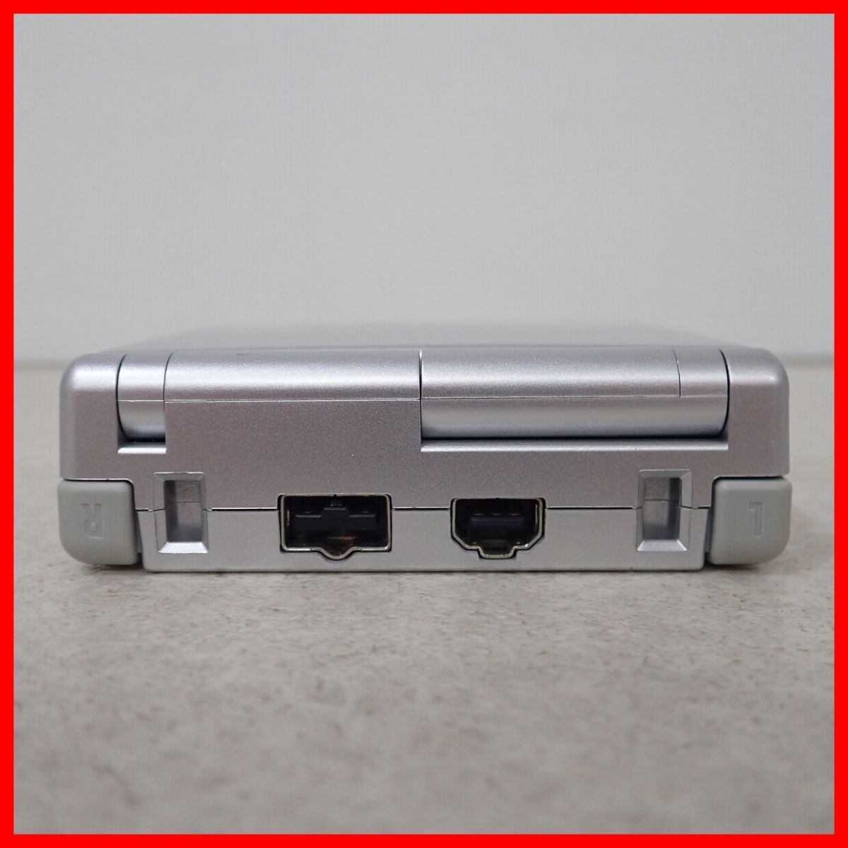 * operation goods GBASP Game Boy Advance SP body AGS-001 platinum silver box opinion attaching Nintendo nintendo [10