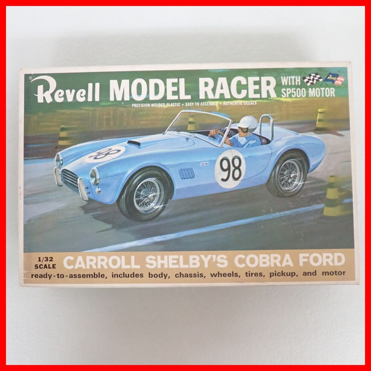 * нераспечатанный Revell 1/32 Carol she рубин Cobra Ford No. R3100:600 CARROLL SHELBY*S COBRA FORD слот автокомплект Revell[10