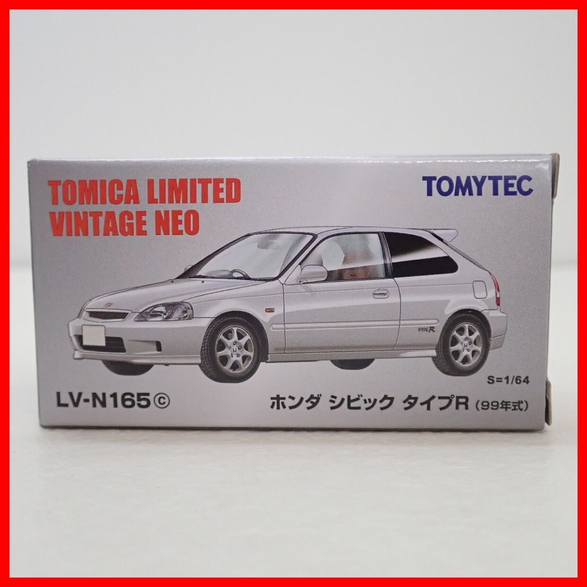 ☆トミカ リミテッドヴィンテージ ネオ LV-N165c ホンダ シビック タイプR (99年式) TOMYTEC トミーテック Honda CIVIC TypeR【10_画像10