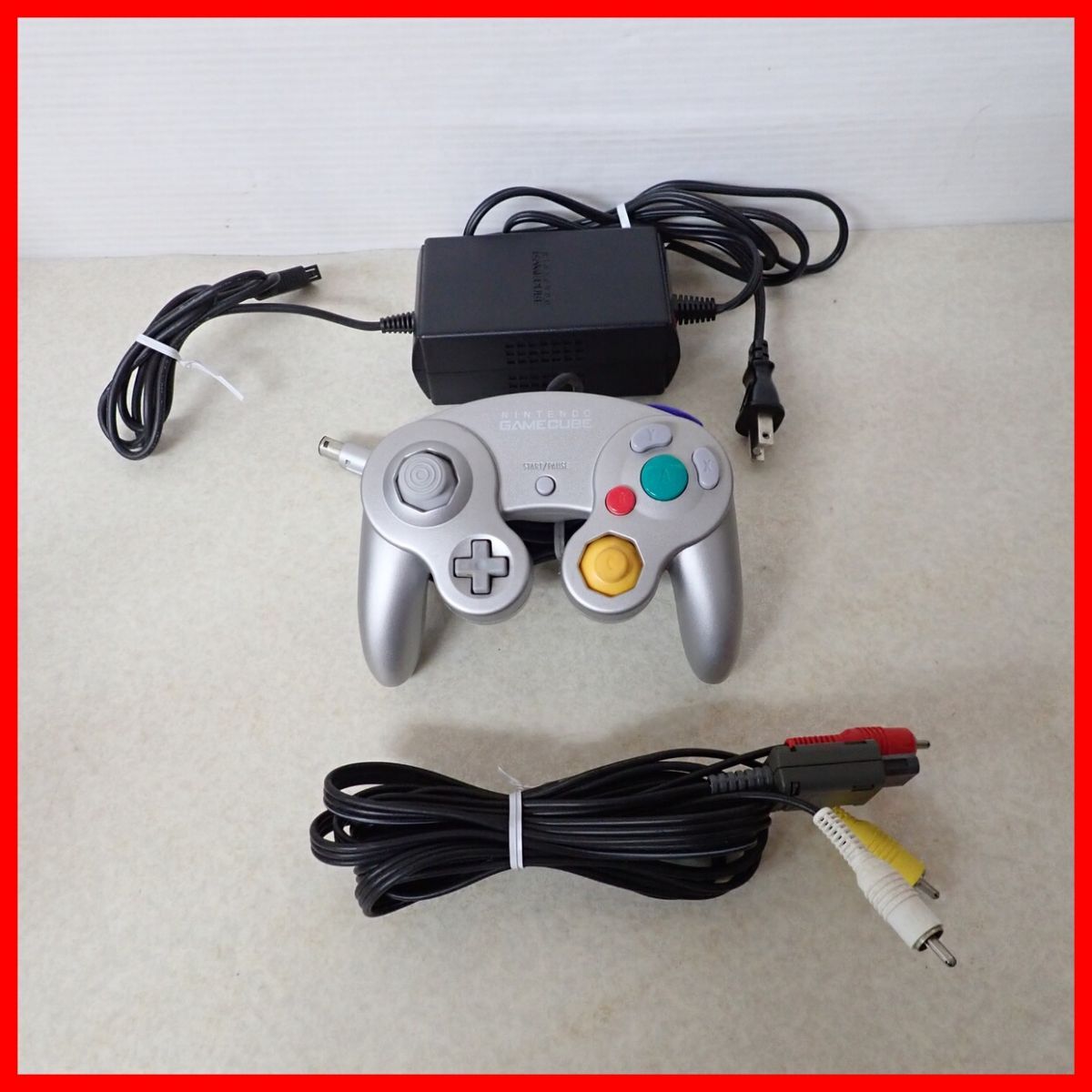 * operation goods GC Game Cube body silver + large ..s mash Brothers DX etc. soft 2 ps together set nintendo Nintendo[20