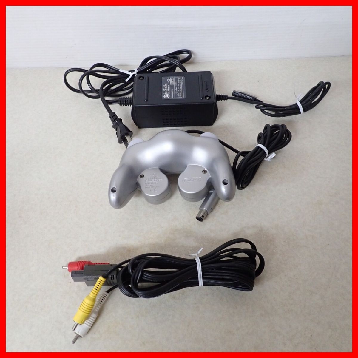 * operation goods GC Game Cube body silver + large ..s mash Brothers DX etc. soft 2 ps together set nintendo Nintendo[20