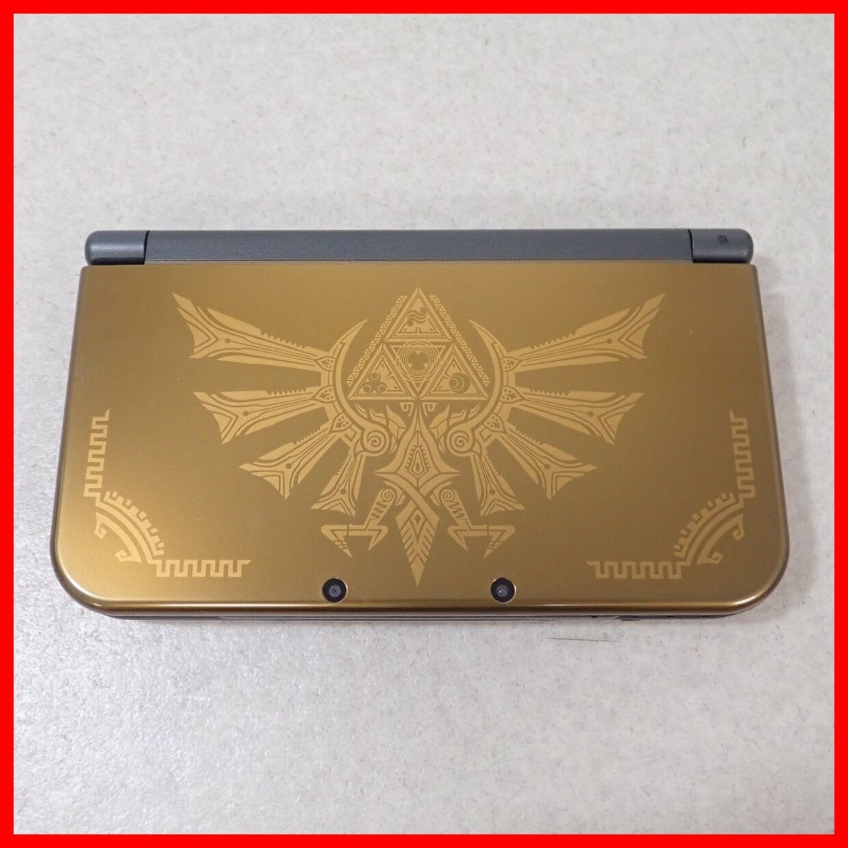 1 jpy ~ operation goods New Nintendo 3DSXL high laru edition HYRULE EDITION body RED-001 RED-S-USZ-C1 Nintendo nintendo box opinion attaching [10