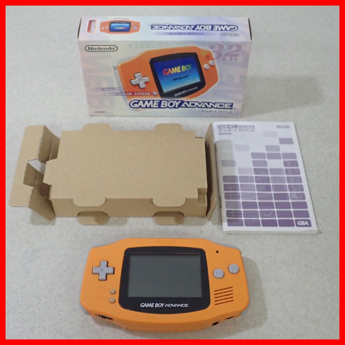 【★大感謝セール】 1円〜 AGB-001 本体 ゲームボーイアドバンス GBA 動作品 本体