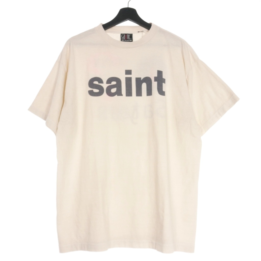 未使用品 セントマイケル SAINT MICHAEL 24SS SWEET SAINT SS TEE Tシャツ カットソー 半袖 L ホワイト 白 SM-YS8-0000-008 メンズ_画像1