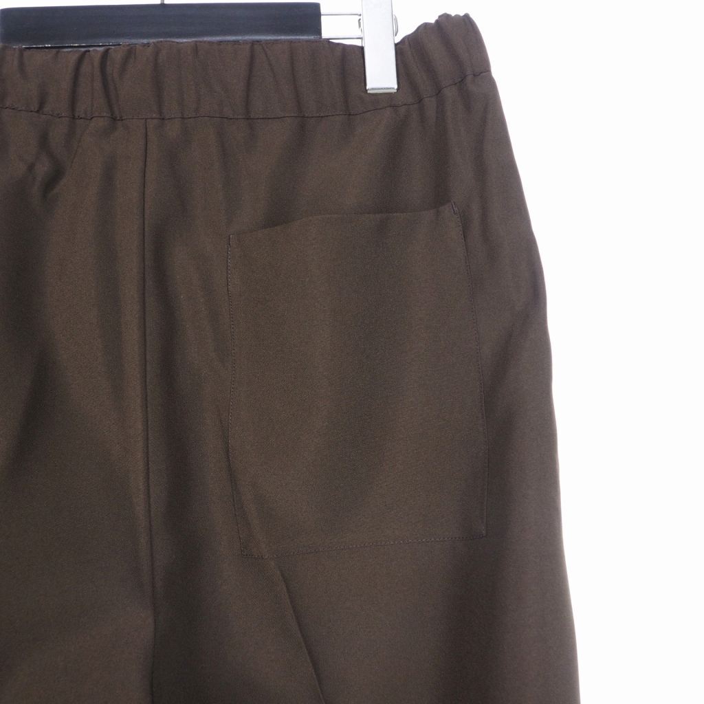 未使用品 オーエーエムシー OAMC 24SS BASE PANTS BROWN ベース パンツ スラックス S ブラウン 茶 24E28OAU88 メンズ_画像4