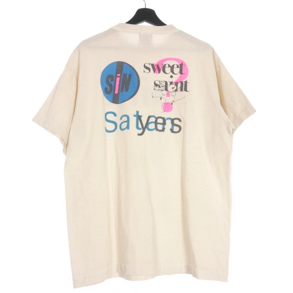 未使用品 セントマイケル SAINT MICHAEL 24SS SWEET SAINT SS TEE Tシャツ カットソー 半袖 XL ホワイト 白 SM-YS8-0000-008 メンズ_画像2
