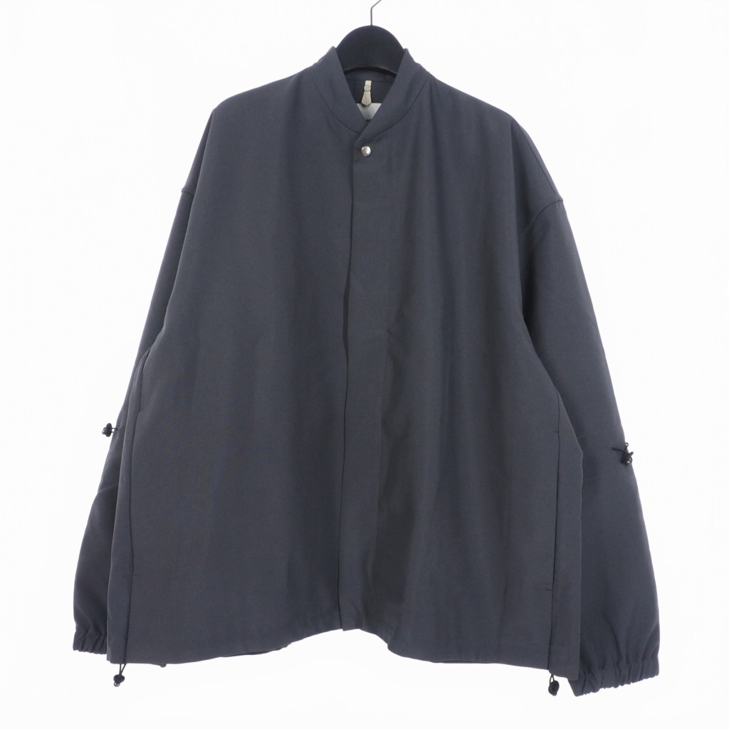 未使用品 オーエーエムシー OAMC 24SS BAKER JACKE ベイカージャケット ブルゾン ドローコード S グレー 24E28OAU63 メンズ_画像1