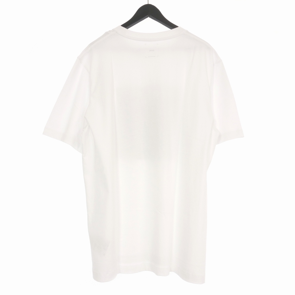 未使用品 オーエーエムシー OAMC 24SS APOLLO T-SHIRT プリント Tシャツ カットソー 半袖 クルーネック S ホワイト 白 24E28OAJ19 メンズ_画像2