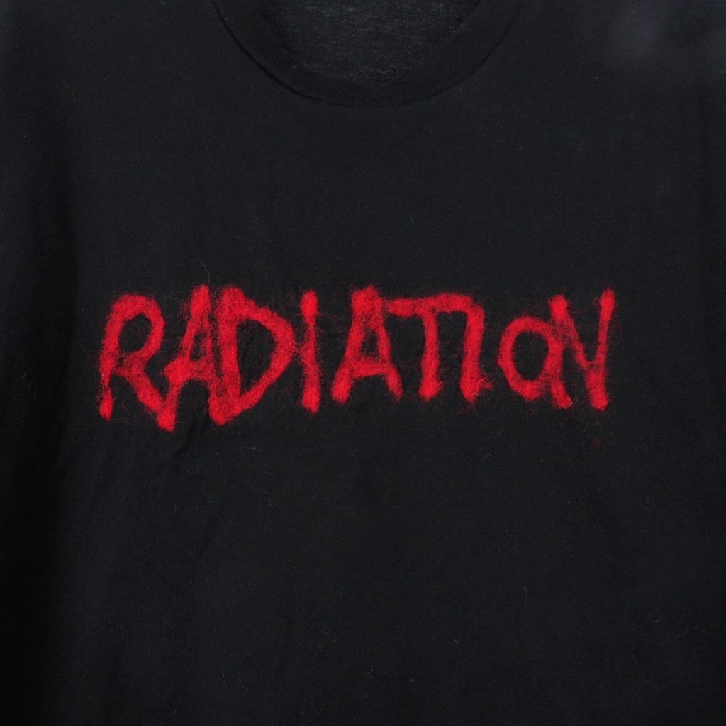ジョンローレンスサリバン JOHN LAWRENCE SULLIVAN RADIATION Tシャツ カットソー 半袖 クルーネック プリント S ブラック 5B021’16-32_画像4