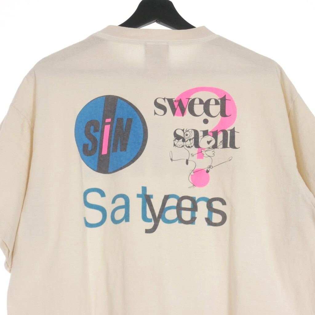未使用品 セントマイケル SAINT MICHAEL 24SS SWEET SAINT SS TEE Tシャツ カットソー 半袖 XL ホワイト 白 SM-YS8-0000-008 メンズ_画像4