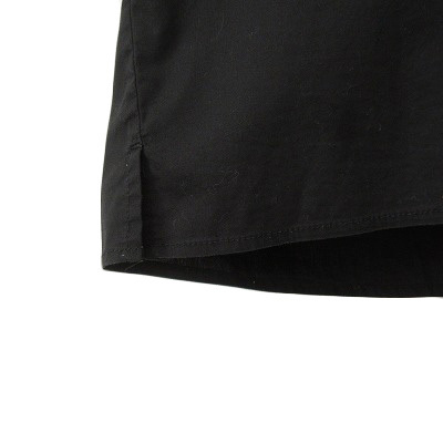 ビームスハート BEAMS HEART シャツ オープンカラー 半袖 M 黒 ブラック メンズ_画像5