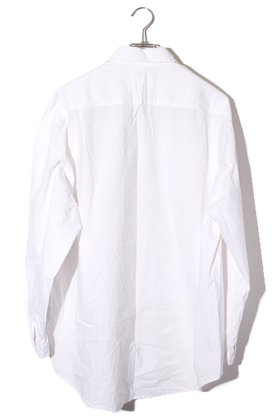 YOKO SAKAMOTO ヨーコサカモト SIZE:M REGULAR COLLAR SHIRT 長袖 レギュラーカラーシャツ WHITE ホワイト /◆ メンズ_画像2