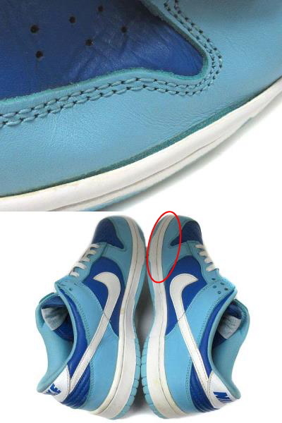 ナイキ NIKE 01年 ダンク ロー DUNK LOW ARGON BLUE スニーカー 624035-411 アルゴンブルー 27cm ☆AA★ メンズ_画像5