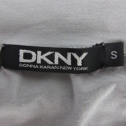  Donna Karan New York DKNY bolero 7 minute sleeve front opening cropped pants height do Le Mans sleeve thin plain S Great ps/BT lady's 