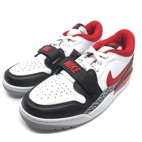 未使用品 ナイキ NIKE エアジョーダン レガシー JORDAN LEGACY 312 LOW スニーカー CD7069-160 ホワイト レッド 白 赤 28.5cm メンズ_画像1