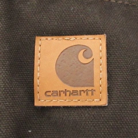 カーハート carhartt アクティブジャケット パーカー ブルゾン メキシコ製 ダック地 S 茶 ブラウン ■U90 メンズ_画像5