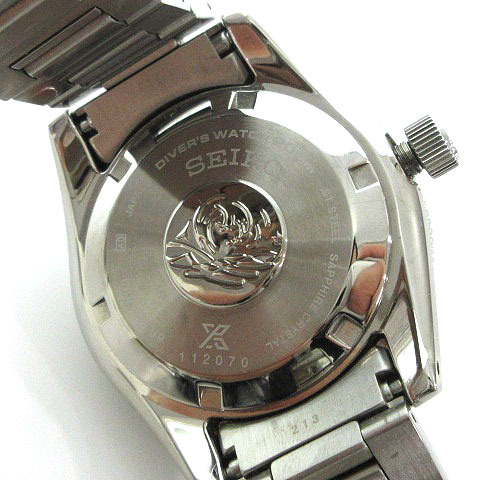 セイコー SEIKO プロスペックス SBDC101 腕時計 自動巻 デイト ステンレス 替えラバーバンド付き シルバーカラー メンズの画像4