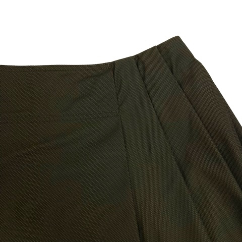  McAfee MACPHEE Tomorrowland юбка fre attack A линия asimeto Lee одноцветный колено длина 38 зеленый хаки женский 