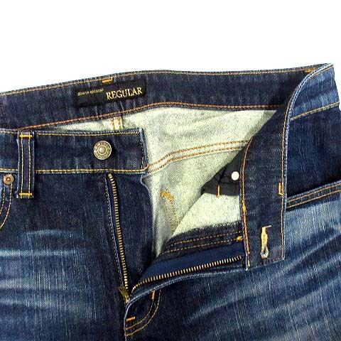  Edwin EDWIN 503ZERO regular stretch Denim pants jeans 503Z03 indigo 36 men's 