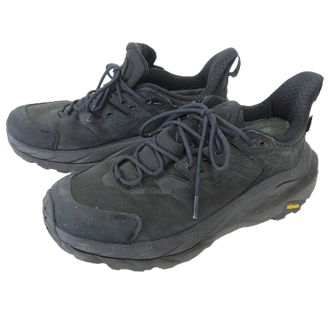 ホカオネオネ HOKA ONE ONE KAHA 2 GTX スニーカー トレッキングシューズ 登山靴 ローカット 防水 撥水1123190 27.5cm 黒 ブラック メンズ_画像1