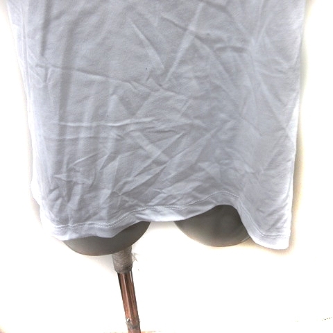 未使用品 ザラ ZARA Tシャツ カットソー フレンチスリーブ 切替 刺繍 レース 白 ホワイト 赤 レッド /YI レディース_画像3