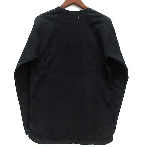 ノンネイティブ nonnative 長袖 ポケット Tシャツ DWELLER L/S TEE COTTON JERSEY 19AW ブラック 黒 0 NN-C3621 メンズ_画像2