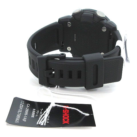 未使用品 カシオ CASIO 24年購入 タグ付き GA-2000S-1AJF 腕時計 ウォッチ デジタル カーボンコアガード 国内正規品 黒 ブラック メンズ_画像3