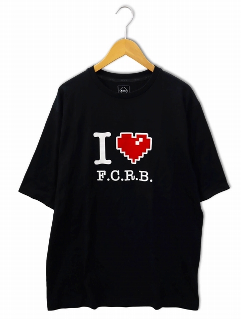 未使用品 エフシーレアルブリストル F.C.Real Bristol FCRB 2024SS I LOVE F.C.R.B. TEE クルーネック プリント 半袖 Tシャツ XL_画像1