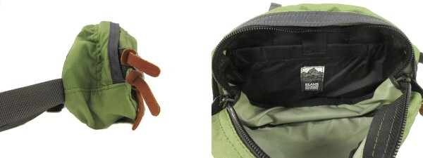  Gregory GREGORY × BEAMS BOY special order VINTAGE TEENY TAILMATE Vintage processing waist bag body bag green 